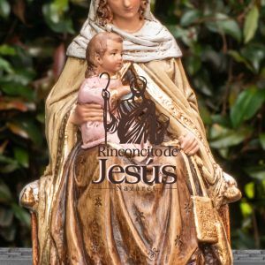 Virgen del Carmen sentada 20 cm