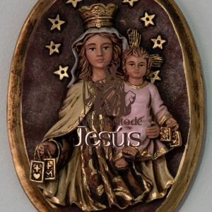 Medallón de pared en óvalo 12,5 cm