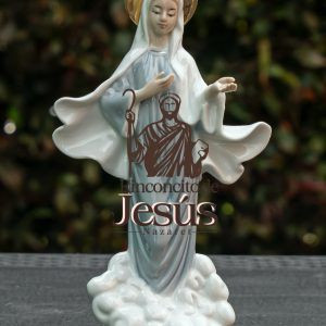 Virgen Medjugorje Porcelana 20 cm
