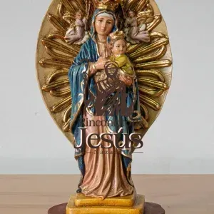 Virgen Perpetuo Socorro en bulto yeso