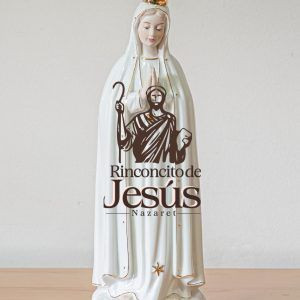 Virgen de Fátima - Porcelana