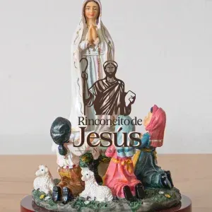 Virgen de Fátima - Pastores 18cm