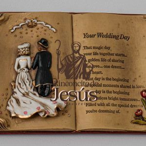 Libro de yeso para colgar colección matrimonio inglés