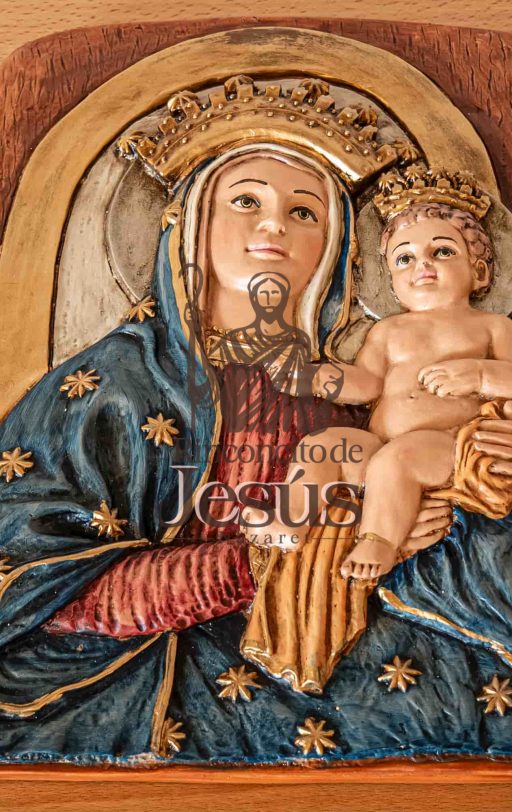 Retablo Virgen de la Consolata – yeso