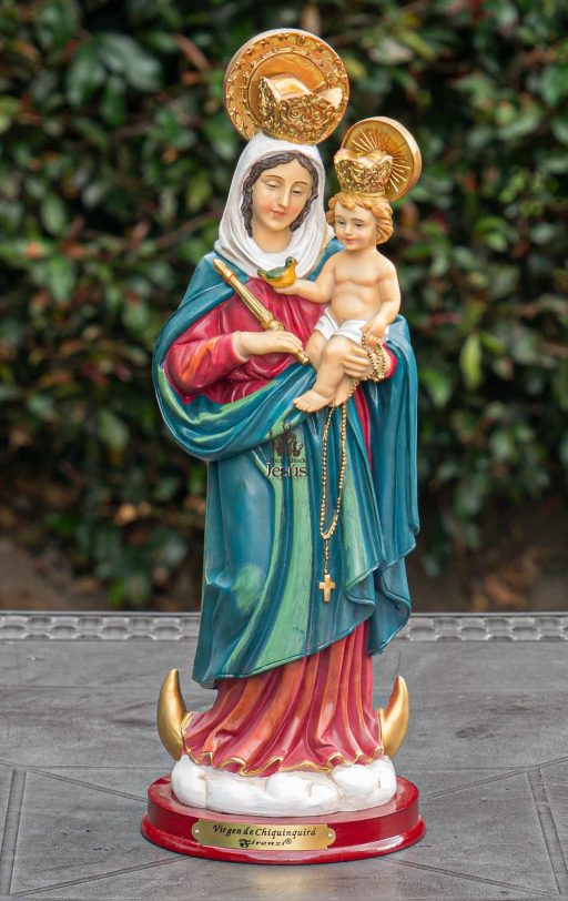 Virgen de Chiquinquirá | 12″ – 31 x 11 cm