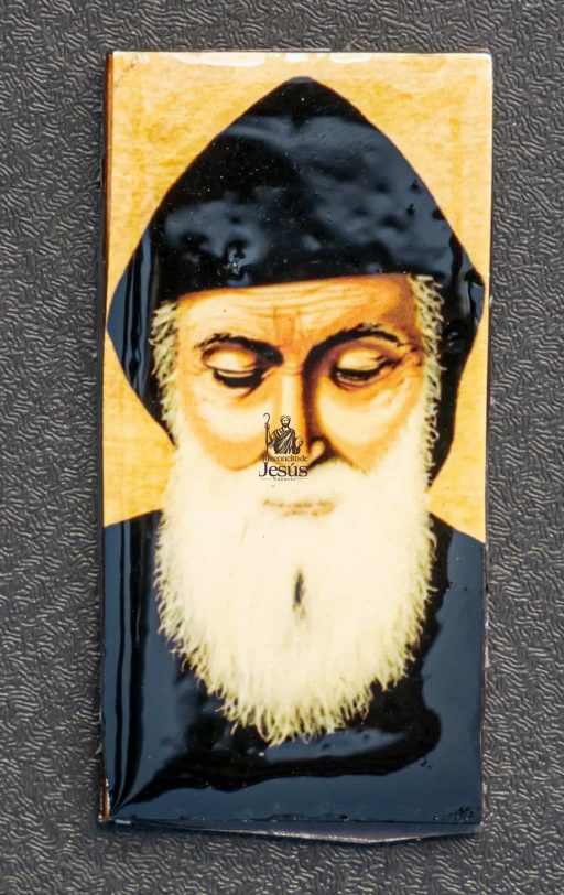 Retablo doble San Chárbel 3,5 x 6,5