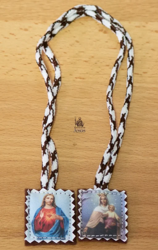 Escapulario Mediano 3,5 x 2,7 cm
