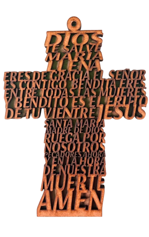 Cruz P. Nuestro/Ave María