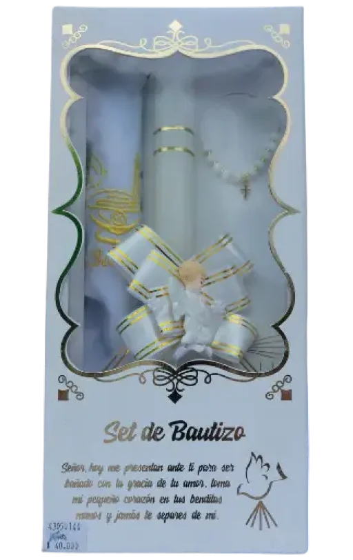 Set Bautizo (Pañuelo Niño)