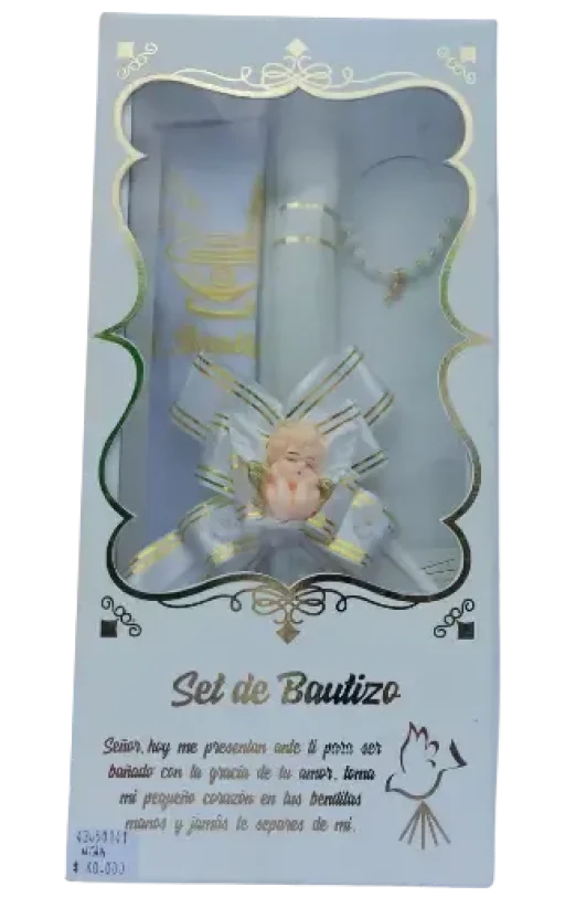 Set Bautizo (Pañuelo Niña)